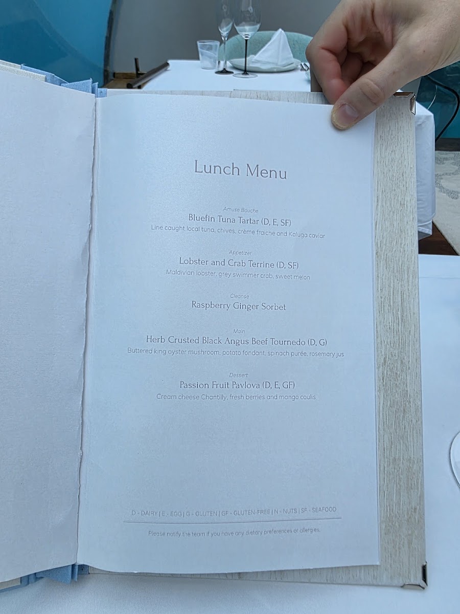 Menu Ithaa Undersea Restaurant-2