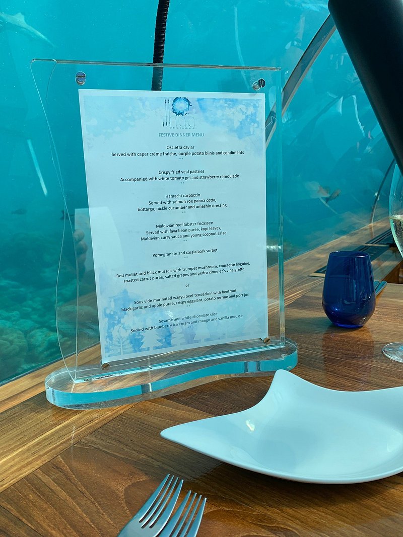 Menu Ithaa Undersea Restaurant-3